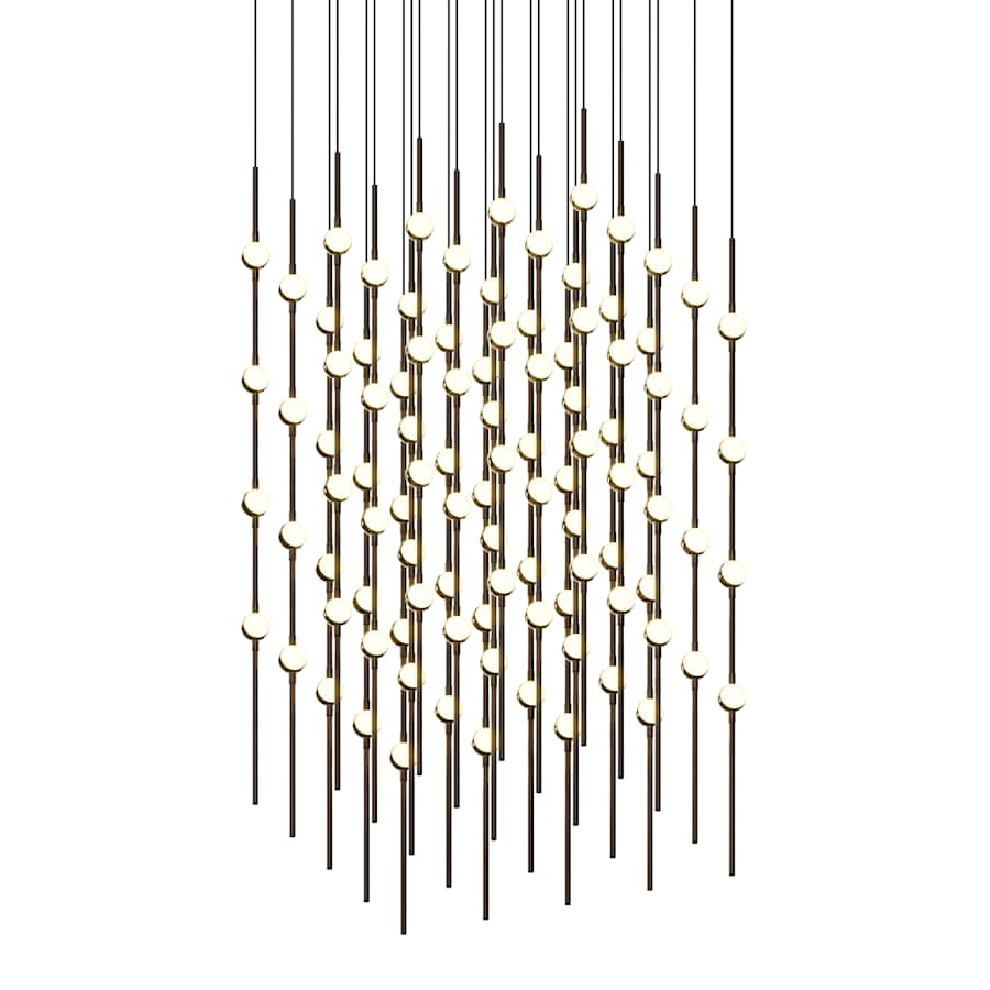 Sonneman Constellation 21" Wide Beaded Chandelier