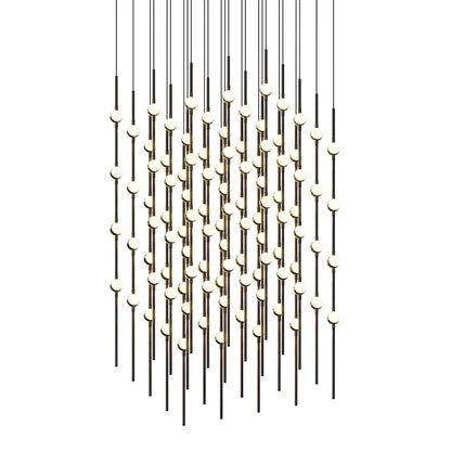 Sonneman Constellation 21" Wide Beaded Chandelier
