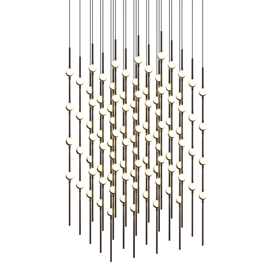 Sonneman Constellation 21" Wide Beaded Chandelier