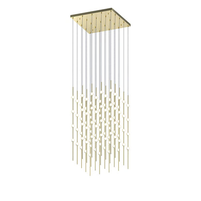 Sonneman Constellation Cosmic Cube 100 Light 21" Wide LED Abstract Multi Light Pendant