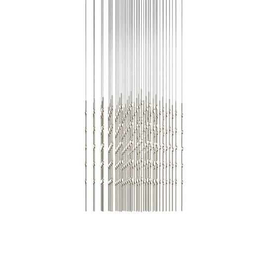 Sonneman Constellation Cosmic Cube 245 Light 30" Wide LED Abstract Multi Light Pendant