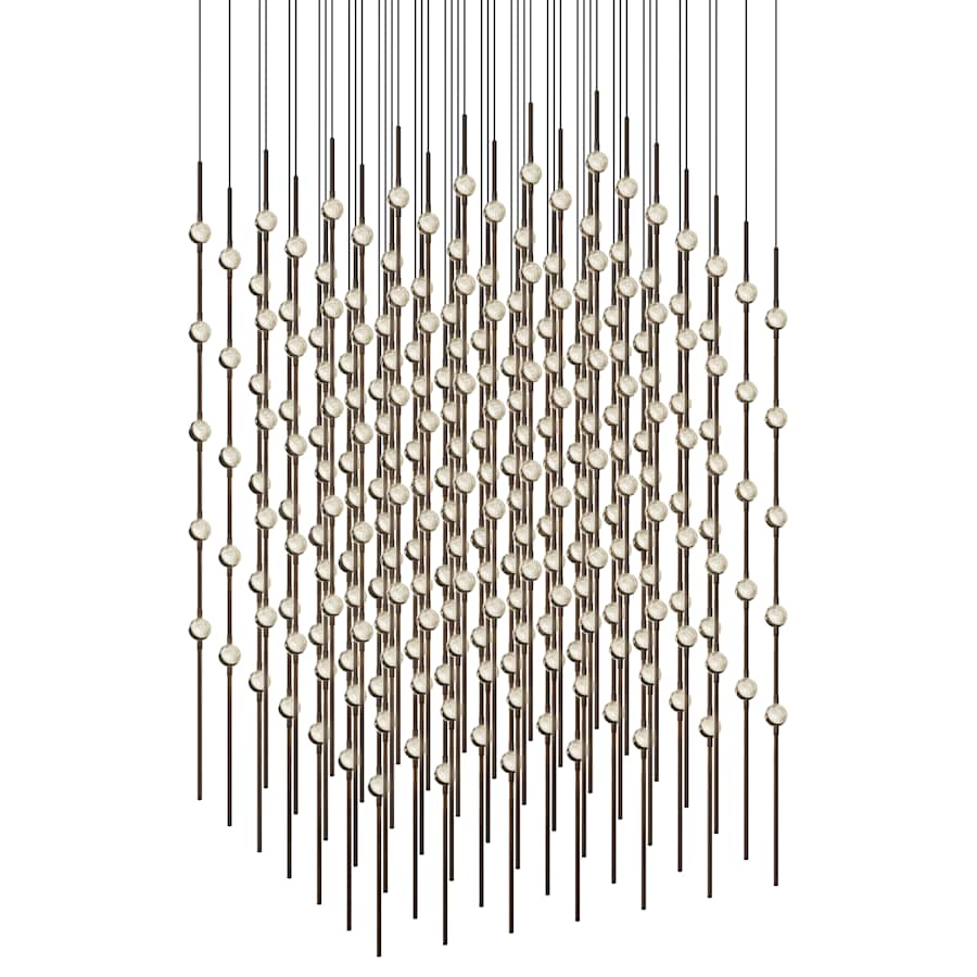 Sonneman Constellation 30" Wide Beaded Chandelier