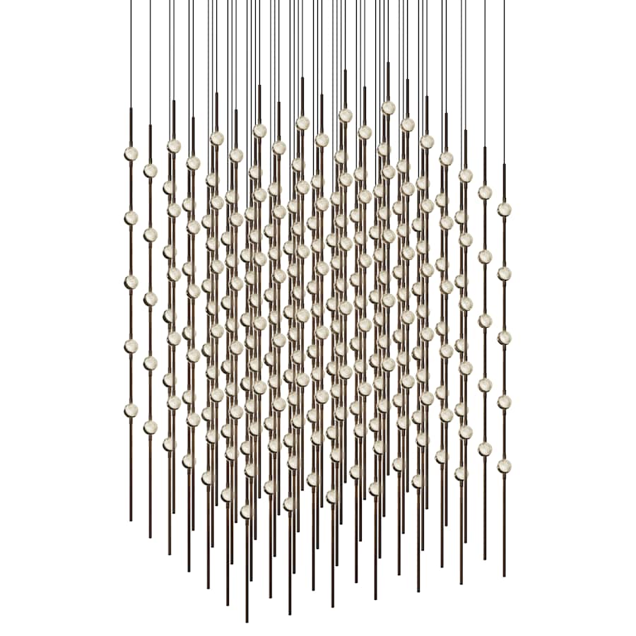 Sonneman Constellation 30" Wide Beaded Chandelier