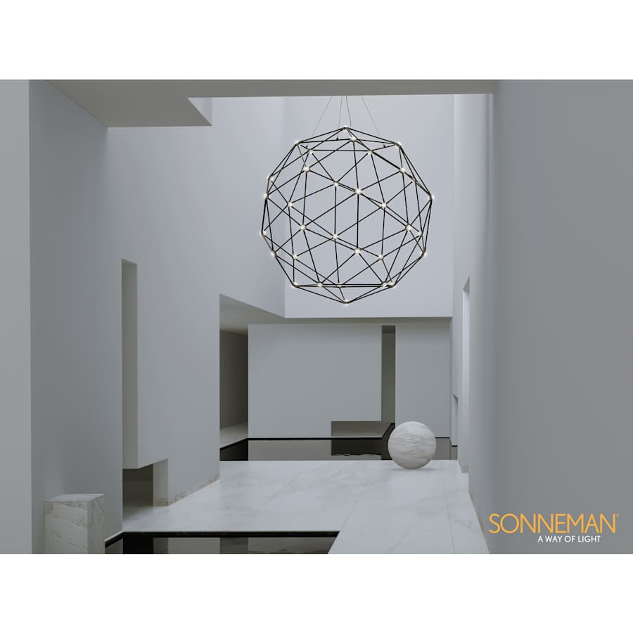 Sonneman Constellation Hedron LED Pendant