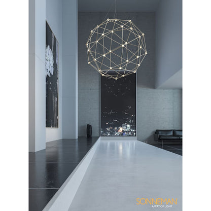 Sonneman Constellation Hedron LED Pendant