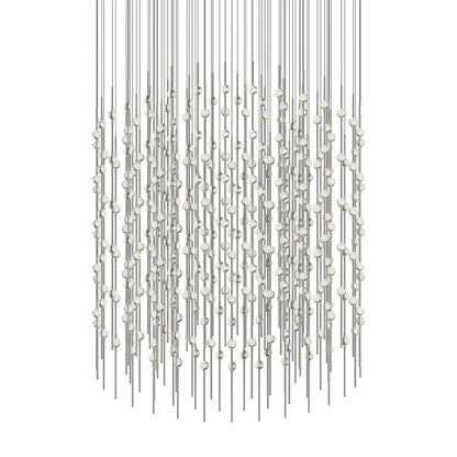 Sonneman Constellation Centaurus Cylinder 3 Light 48" Wide LED Abstract Chandelier