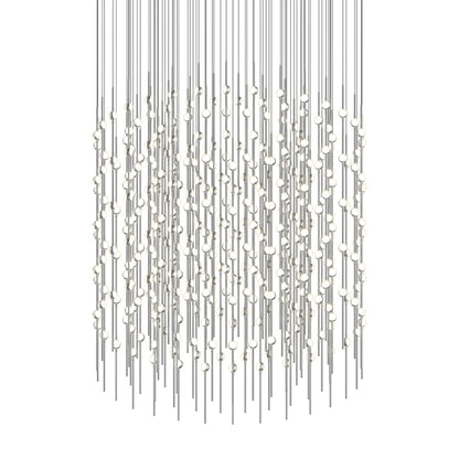 Sonneman Constellation Centaurus Cylinder 3 Light 48" Wide LED Abstract Chandelier