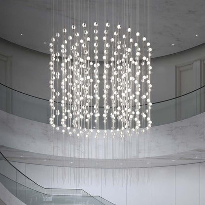 Sonneman Constellation Centaurus Cylinder 3 Light 48" Wide LED Abstract Chandelier