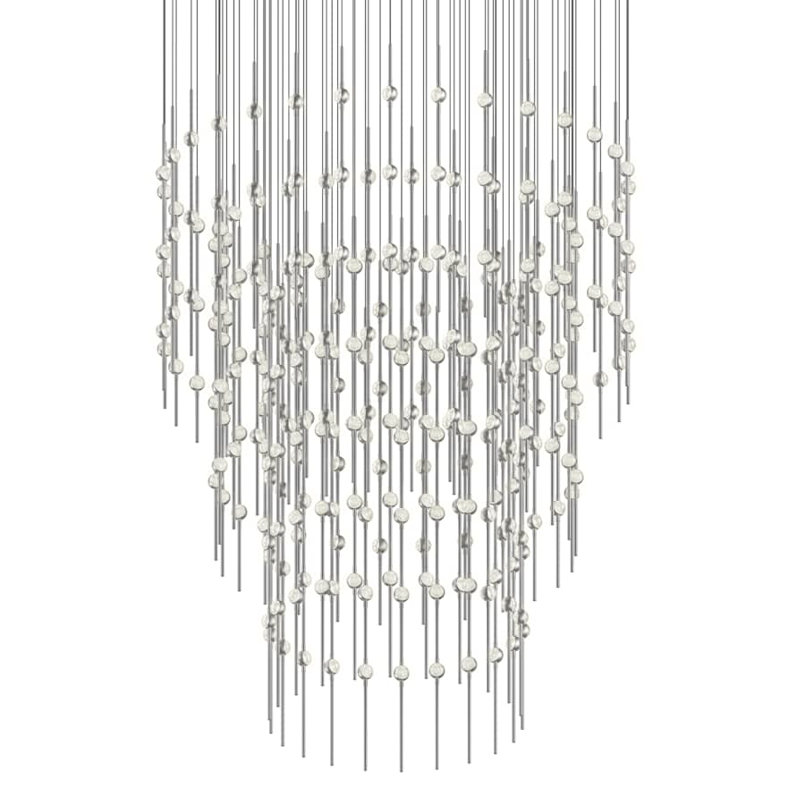 Sonneman Constellation Centaurus Pyramid 3 Light 48" Wide LED Abstract Chandelier