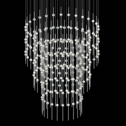 Sonneman Constellation Centaurus Pyramid 3 Light 48" Wide LED Abstract Chandelier