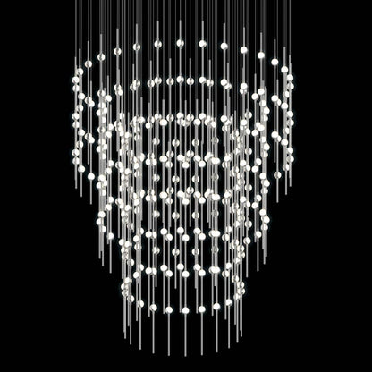 Sonneman Constellation Centaurus Pyramid 3 Light 48" Wide LED Abstract Chandelier
