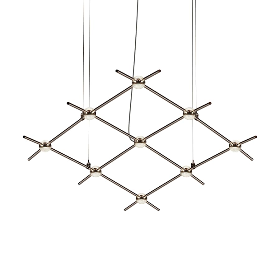 Sonneman Constellation 67" Wide Abstract Chandelier