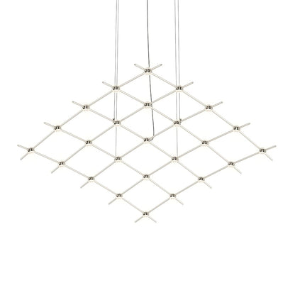 Sonneman Constellation 122" Wide Abstract Chandelier