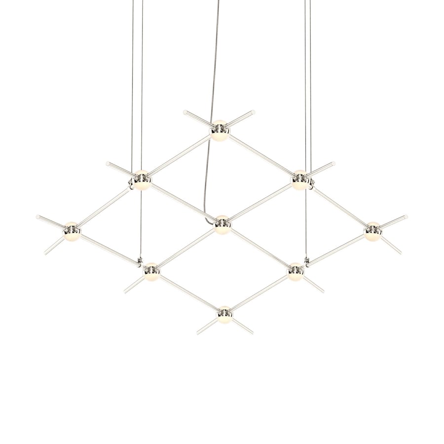 Sonneman Constellation 67" Wide Abstract Chandelier