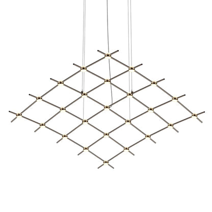 Sonneman Constellation 122" Wide Abstract Chandelier