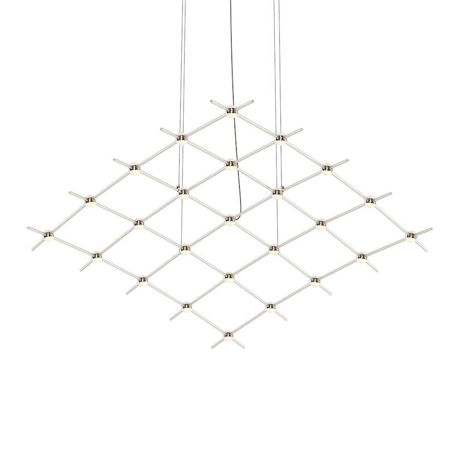 Sonneman Constellation 122" Wide Abstract Chandelier