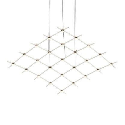 Sonneman Constellation 122" Wide Abstract Chandelier