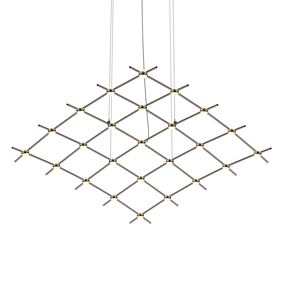 Sonneman Constellation 122" Wide Abstract Chandelier