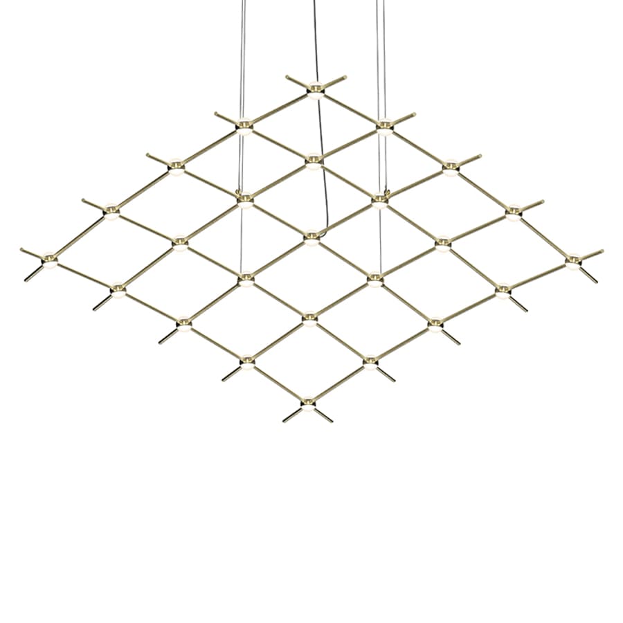 Sonneman Constellation Aquarius Medius 25 Light 122" Wide LED Chandelier