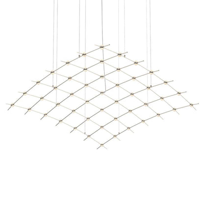 Sonneman Constellation 177" Wide Abstract Chandelier