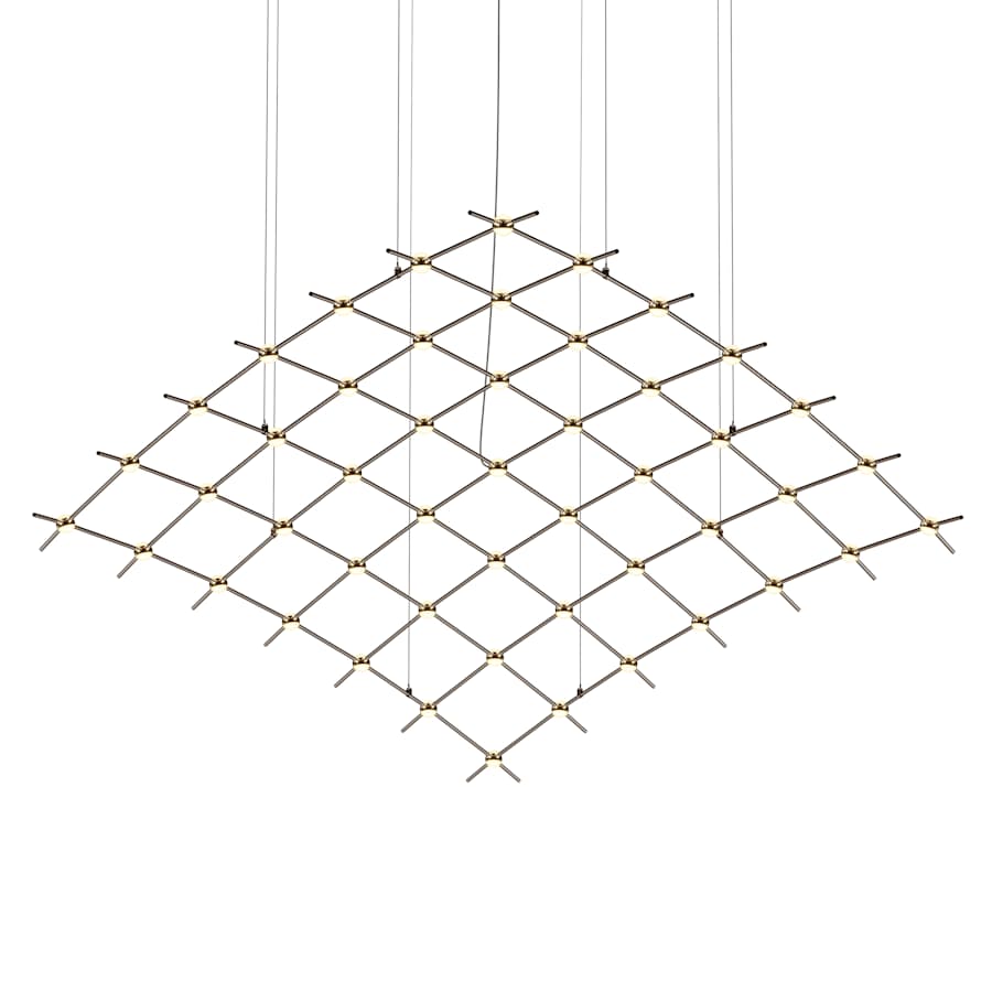 Sonneman Constellation 177" Wide Abstract Chandelier
