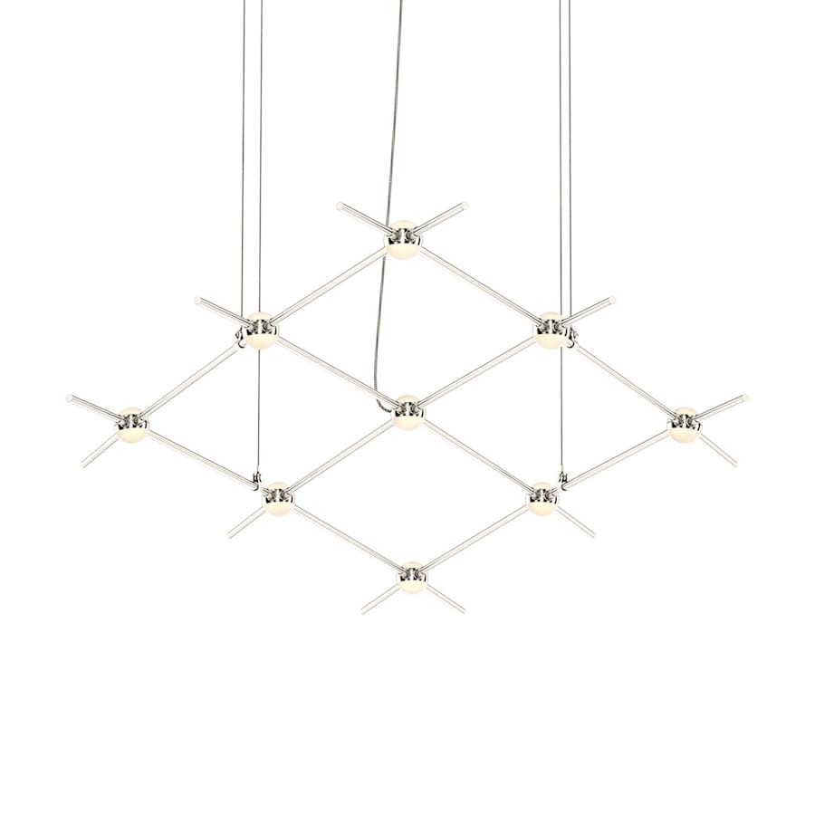 Sonneman Constellation 67" Wide Abstract Chandelier