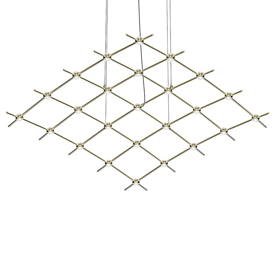 Sonneman Constellation Aquarius Medius 25 Light 122" Wide LED Chandelier