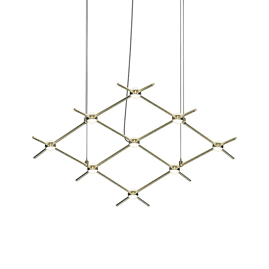 Sonneman Constellation Aquarius Minor 9 Light 67" Wide LED Chandelier