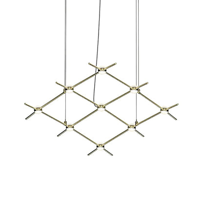 Sonneman Constellation Aquarius Minor 9 Light 67" Wide LED Chandelier