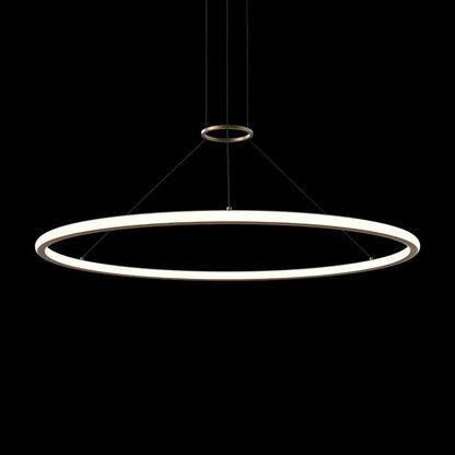 Sonneman Luna 50" Wide LED Ring Chandelier - 2700K