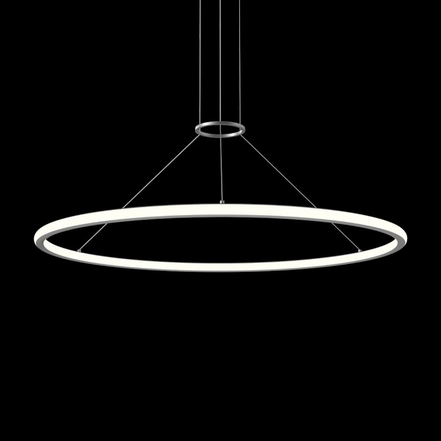 Sonneman Luna 50" Wide LED Ring Chandelier - 3500K