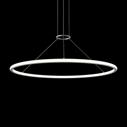 Sonneman Luna 50" Wide LED Ring Chandelier - 3500K
