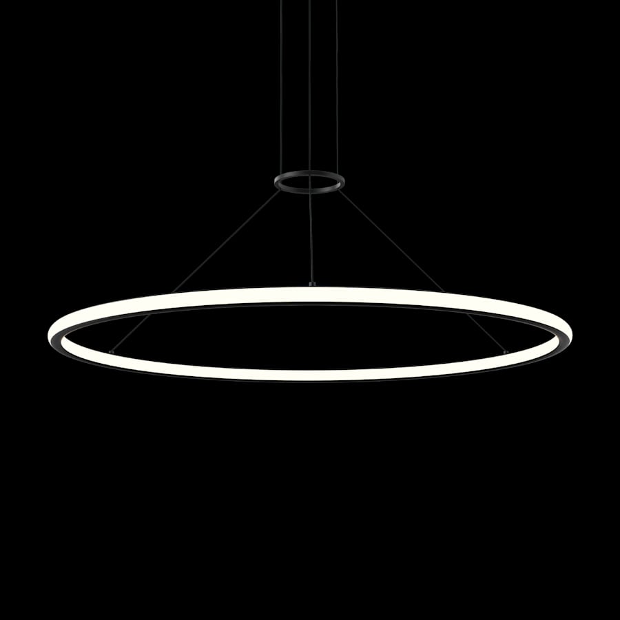 Sonneman Luna 50" Wide LED Ring Chandelier - 3500K