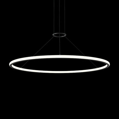 Sonneman Luna 50" Wide LED Ring Chandelier - 3500K