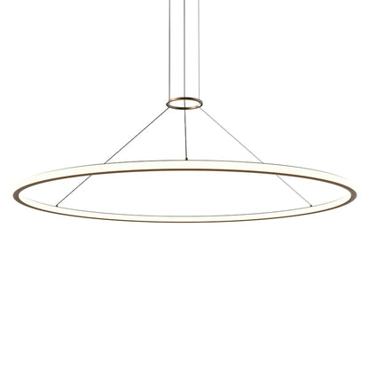 Sonneman Luna 62" Wide LED Ring Chandelier - 2700K