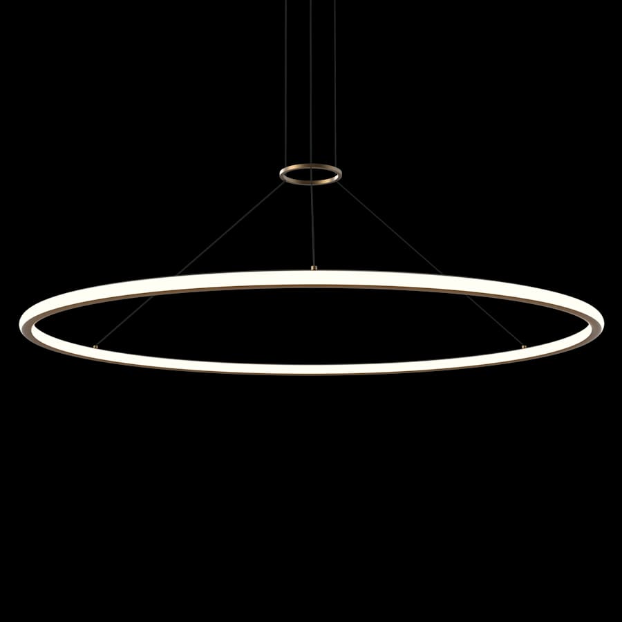 Sonneman Luna 62" Wide LED Ring Chandelier - 2700K