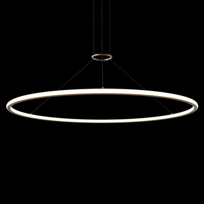 Sonneman Luna 62" Wide LED Ring Chandelier - 3000K