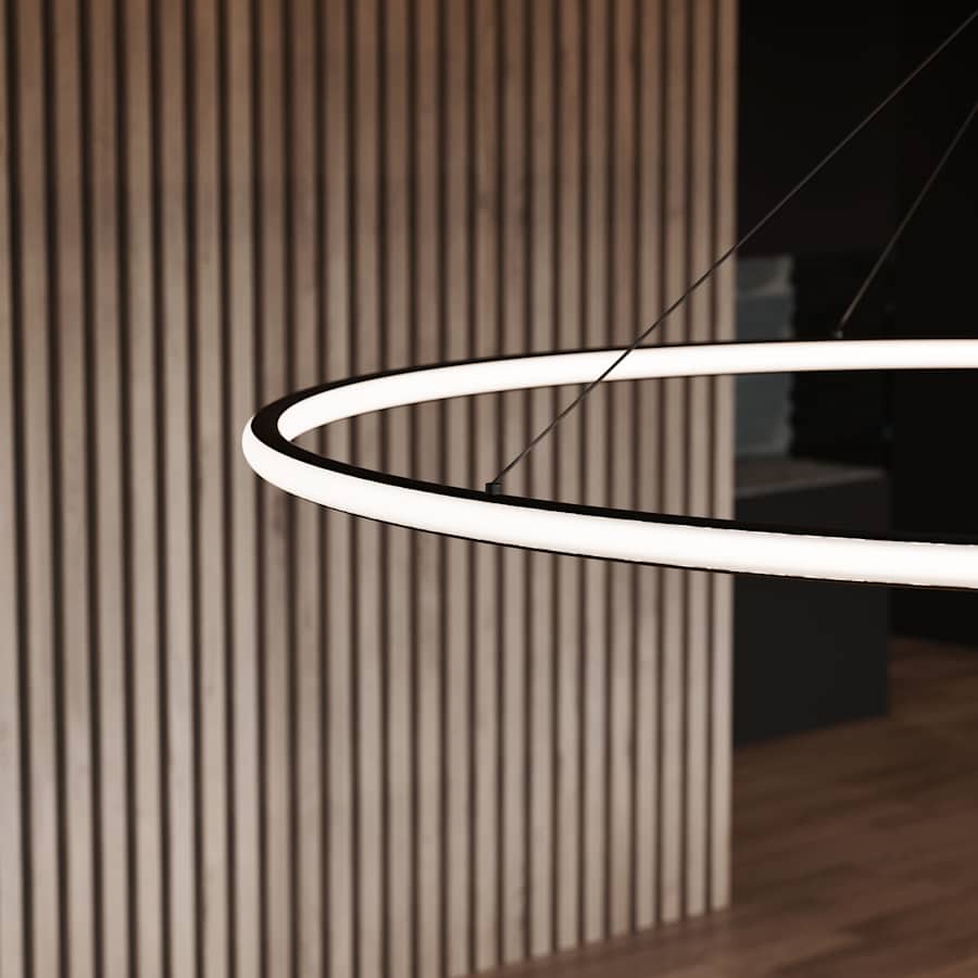 Sonneman Luna 62" Wide LED Ring Chandelier - 3000K