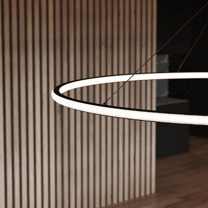 Sonneman Luna 62" Wide LED Ring Chandelier - 3000K