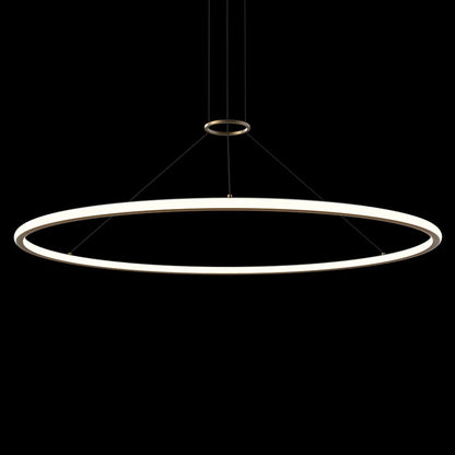 Sonneman Luna 62" Wide LED Ring Chandelier - 3500K