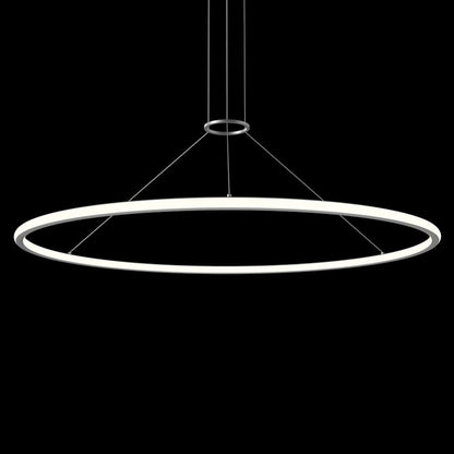 Sonneman Luna 62" Wide LED Ring Chandelier - 3500K