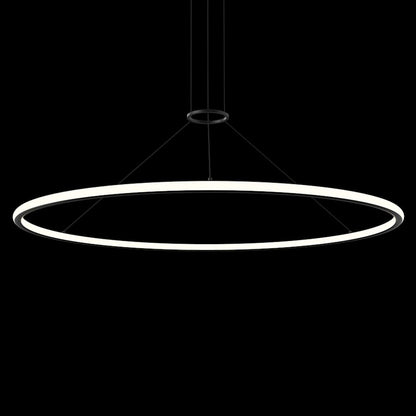 Sonneman Luna 62" Wide LED Ring Chandelier - 3500K