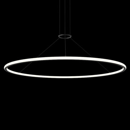 Sonneman Luna 62" Wide LED Ring Chandelier - 3500K
