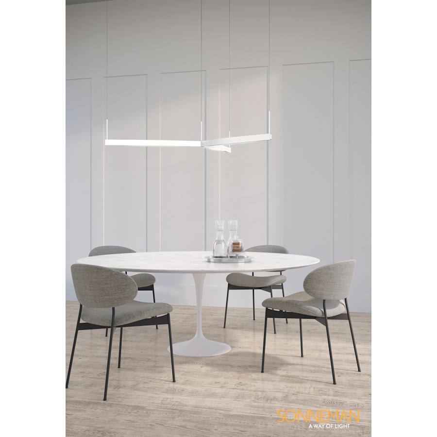 Sonneman Ola 3 Light 55" Wide LED Chandelier