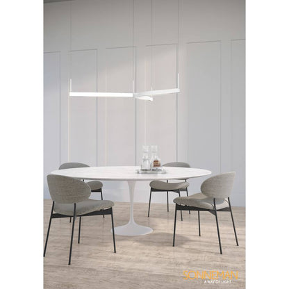Sonneman Ola 3 Light 55" Wide LED Chandelier