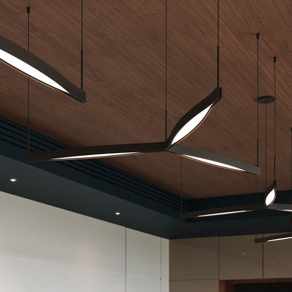 Sonneman Ola 3 Light 55" Wide LED Chandelier