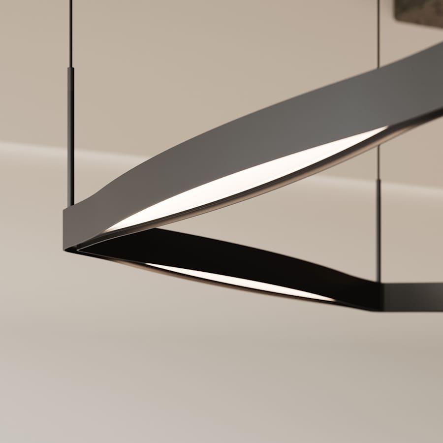 Sonneman Ola 54" Wide LED Pendant