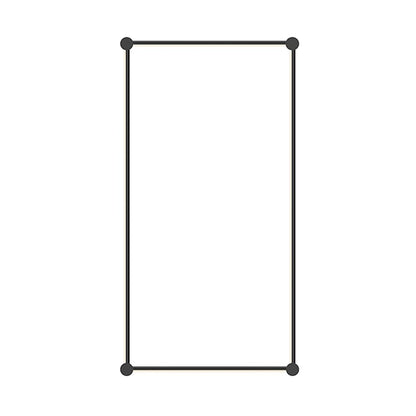 Sonneman Purolinear 360 24"/48" Rectangle LED Wall Bar