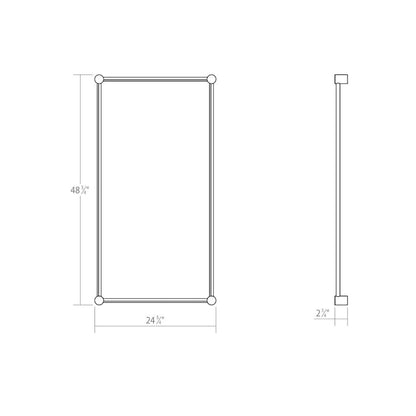 Sonneman Purolinear 360 24"/48" Rectangle LED Wall Bar