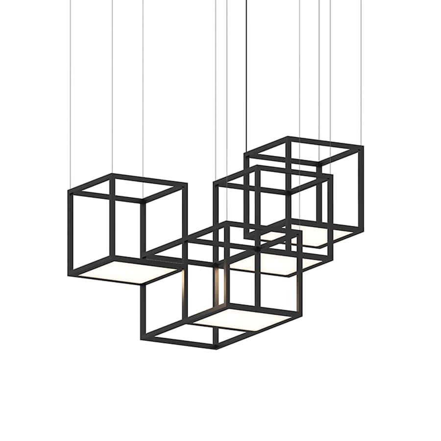 Sonneman Cubix 4 Light LED Pendant